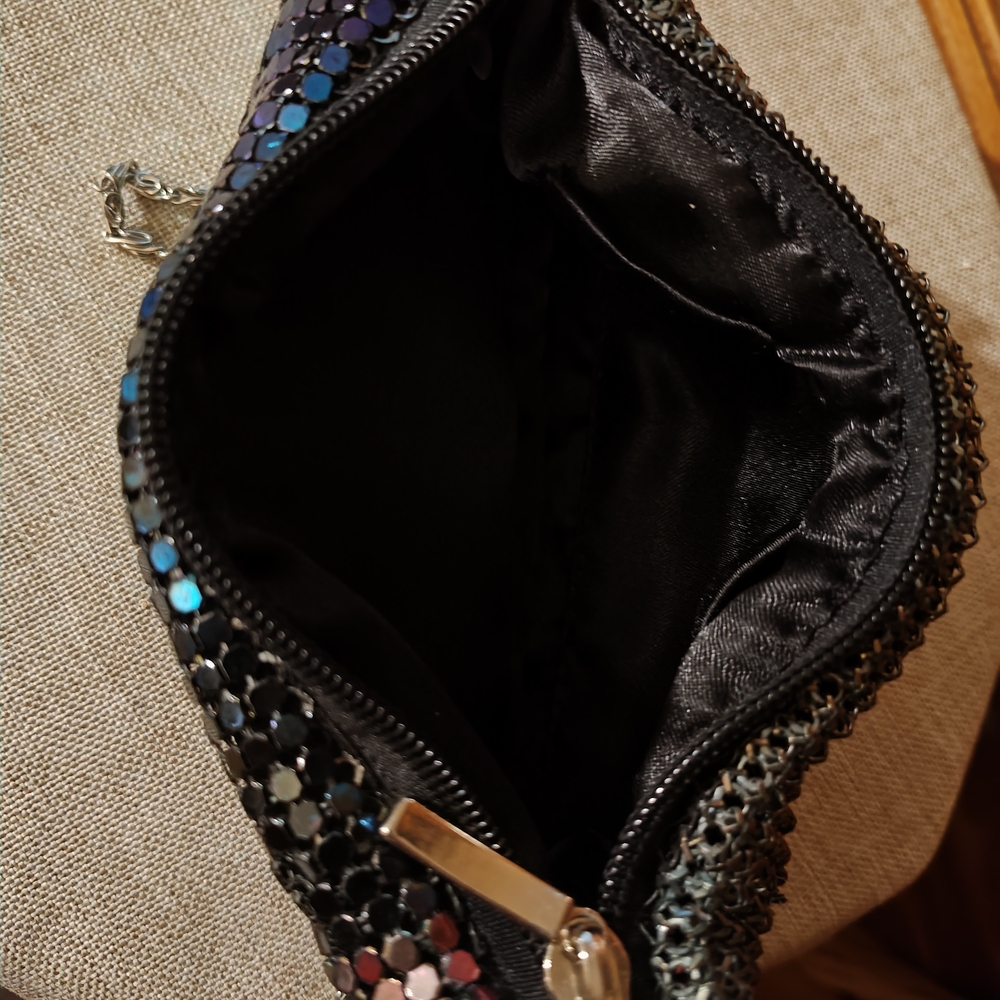 Sequin Chain Strap Bag - Multicolor - image 4